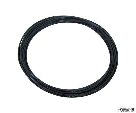 千代田通商 TEタッチチューブ　10mm/20m　黒 TE-10-20 BK 1巻