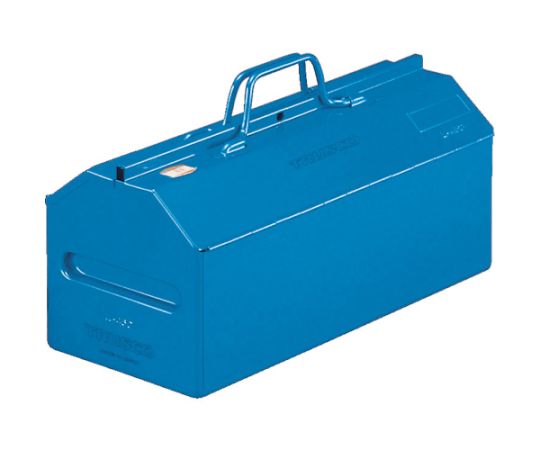 店内全品ポイント5倍★要エントリー★トラスコ中山 山型中皿付工具箱 533X212X260 ブルー L-530-B 1個|Shop de clinic店