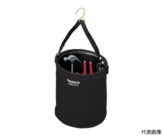 トラスコ中山 アタッチメント付電工バケツ Φ270X300 TADB-270 1個