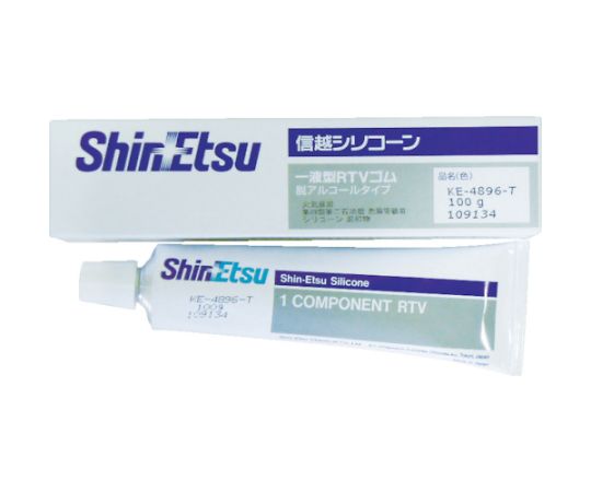 信越化学工業 シーリング　低分子シロキサン低減タイプ　330ml　透明 KE4896T-330 1本