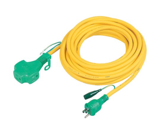 トラスコ中山 トリプルポッキン極太ソフト電線　黄 TTP-10E Y 1本