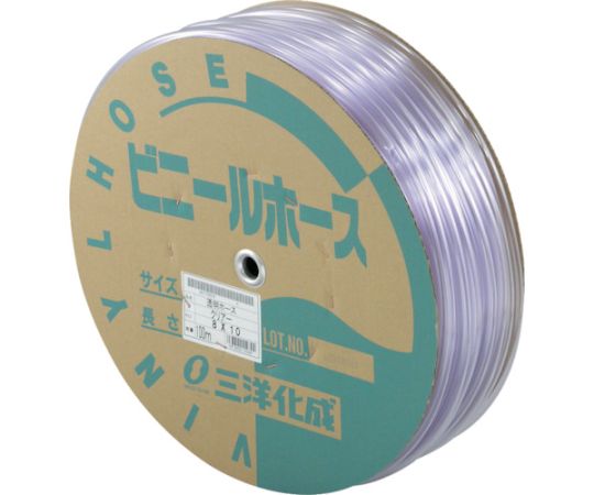 三洋化成 透明ホース8×10　100mドラム巻 TM-810D100T 1巻