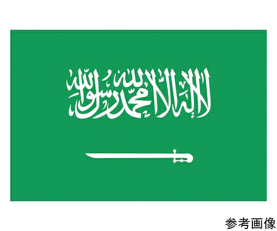 日本の首都製旗 軍旗No.1（70×105糎） サウジアラビア 416302 1枚