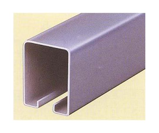 アズワン トラックレール（スチール）　75×56mm/3.64m（4号） EA970A-124 1本