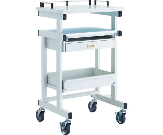 店内全品ポイント5倍★要エントリー★トラスコ中山 パソコンカート 中棚スライド式 PCW-1 1台|Shop de clinic店