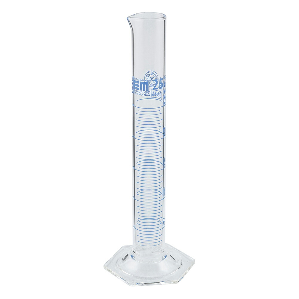 アズワンカタログ生産品 EMユーロメスシリンダー 25mL 目盛り調整証拠立てる書き出し 2240170