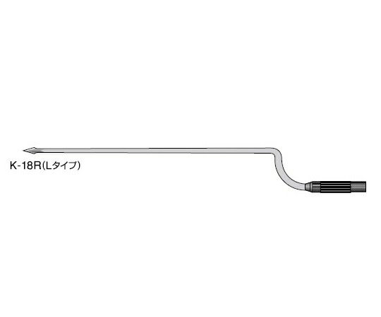 フェザー鼓膜切開刀K-18R(5ｲﾘ)