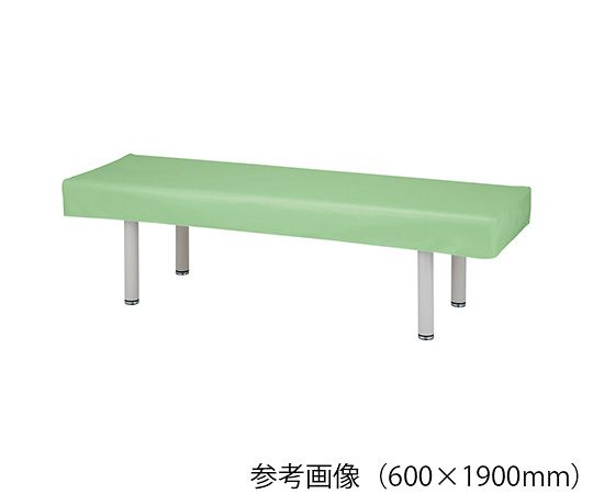 ナビス（アズワン） 診察台レザーカバー　600×1800mm　ライムグリーン 1枚