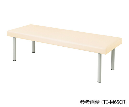 ナビス（アズワン） カラフル診察台　700×1900×600mm　クリーム 1個