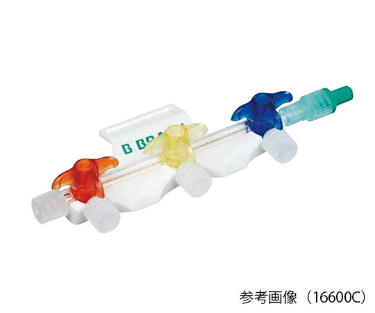 ニプロ ディスコフィックスCマニホールド 板付きタイプ 3連(青・青・青) 1箱(50個入)