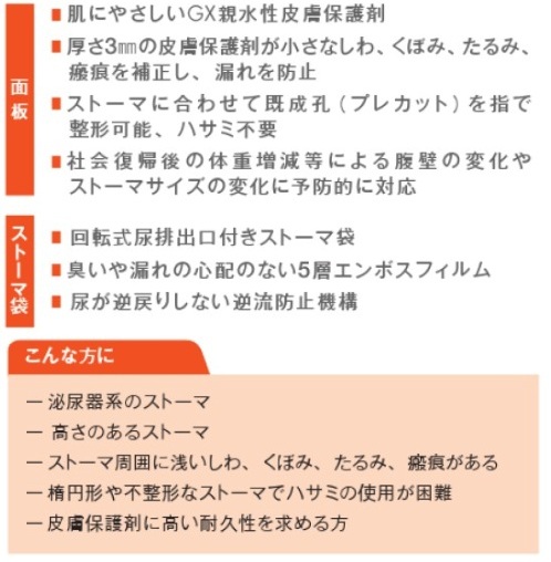 ダンサック ノバ1ウロストミーX3（フリーカット） 介護用品