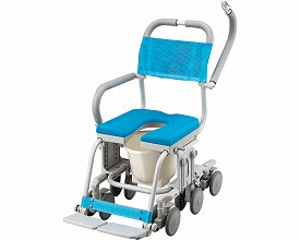 【送料無料】【専門家による１年間の無料介護相談付】シャトレチェア12輪　U型バケツ (SW-6064)