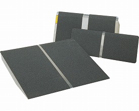 【送料無料】【無料健康相談付】ポータブルスロープ　アルミ１枚板タイプ (PVT060)