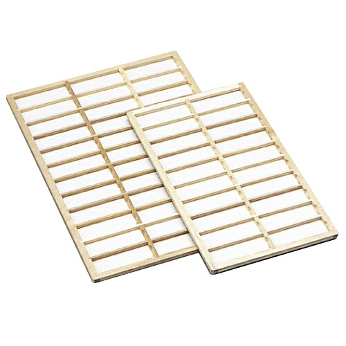 【ケース販売】障子マッペ（木製）３６枚用40006(275X410MM)　１０コ