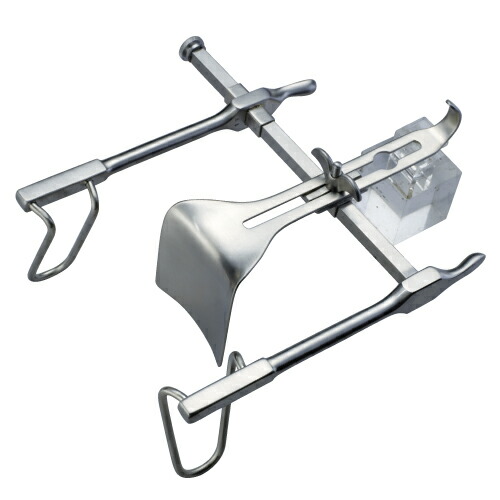 【送料無料】【無料健康相談 対象製品】開創器（ゴッセ氏） ２弁３５×６３ｍｍ