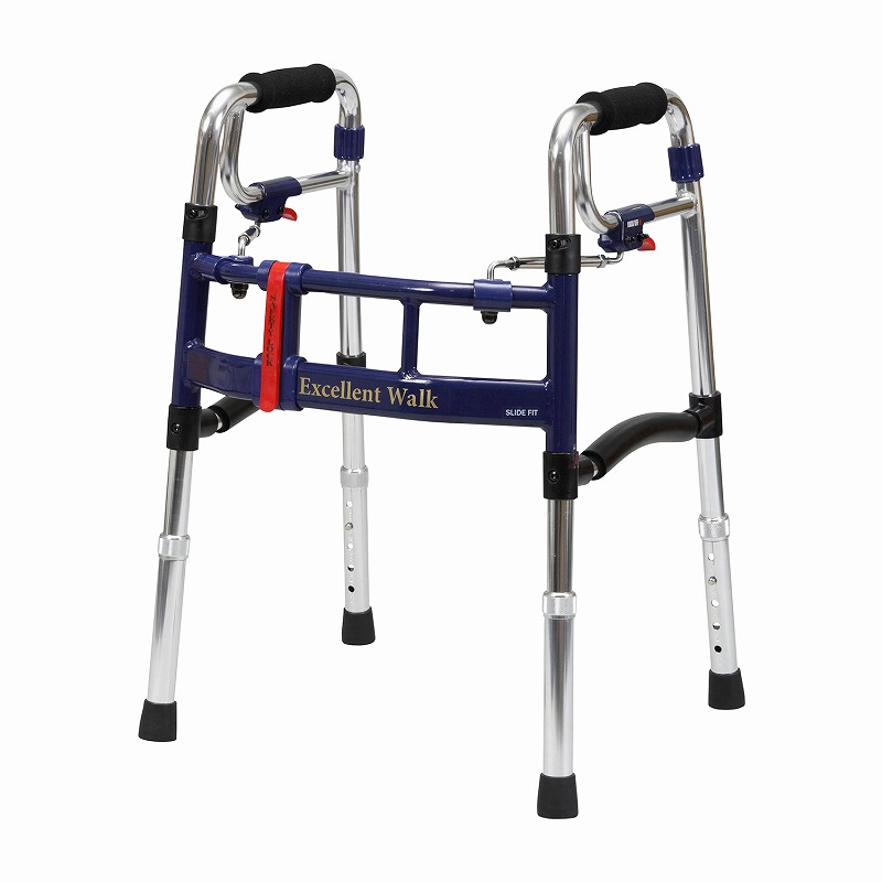 店内全品ポイント5倍★要エントリー★ユーバ産業 スライドフィットEX歩行器 M-0288 販売単位:1|Shop de clinic店