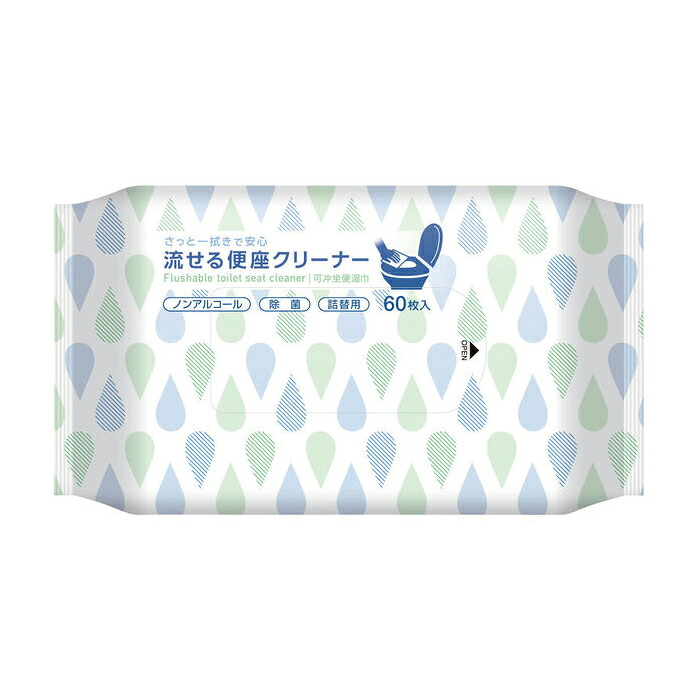 伊藤忠リーテイルリンク 流せる便座洗浄剤詰替用 DTC-002 売りわたすユニット：72 その他-医薬品・コンタクト・介護