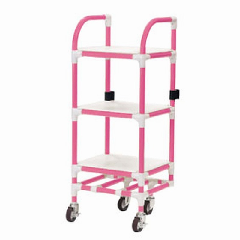 店内全品ポイント5倍★要エントリー★【メーカー直送】おむつ交換台車棚板タイプ AAA-01B ブラウン(木目調)【代金引換不可】|Shop de clinic店