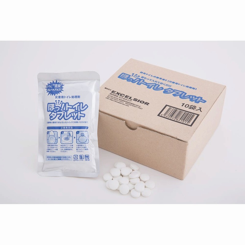 店内全品ポイント5倍★要エントリー★ほっ！トイレタブレット HTB-003(10ﾌｸﾛX10ﾊｺ)｜Shop de clinic店