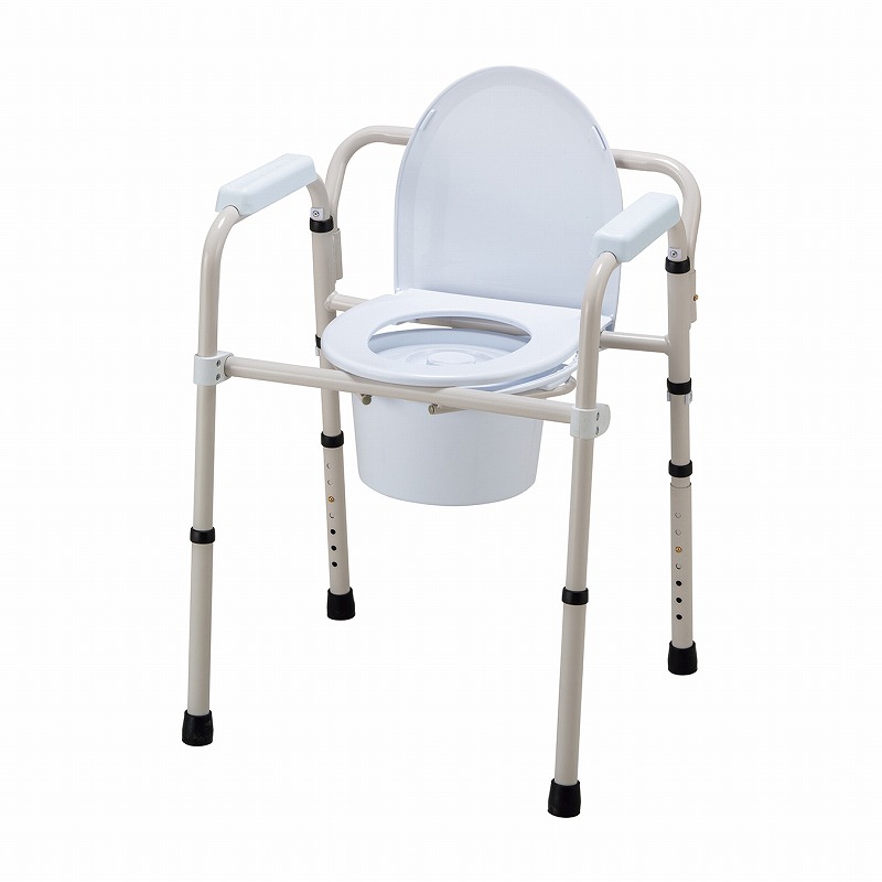 ブリス・ヘルス・プロダクツ社 マツヨシポータブルトイレチェア MY-1251(オリタタミシキ) 販売単位:1