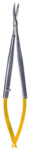 ﾌﾟﾗﾑ 上山式ﾏｲｸﾛ鋏 ｽﾄﾚｰﾄﾀｲﾌﾟ 12糎 側弯 K-104 入数：1