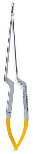 ﾌﾟﾗﾑ 上山式ﾏｲｸﾛ剪刀 ﾊﾞﾖﾈｯﾄﾀｲﾌﾟ 19.5cm 側弯 右手用 K-101-1 入数：1