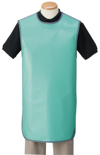 歯科用患者エプロン（成人用）SDA-18(ｿﾌﾗｲﾄ)ｸﾞﾘｰﾝ