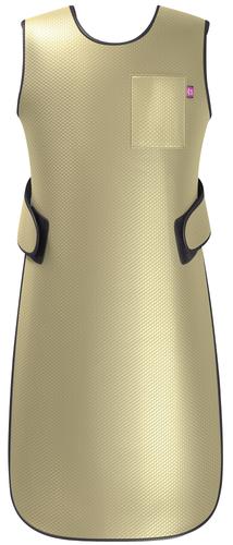 【メーカー直送】X線防護 ﾜﾝﾀﾞｰﾗｲﾄ ｸｰﾙｴﾌﾟﾛﾝ LL ｺﾞｰﾙﾄﾞ WMA5-25LL 入数：1【代引不可】