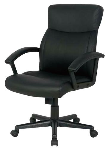 【メーカー直送】OAﾚｻﾞｰﾁｪｱ ﾛｰﾊﾞｯｸ ﾌﾞﾗｯｸ CNL-501BK 入数：1【代引不可】