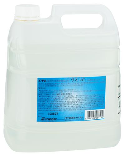 ﾌﾟﾗﾑ 無泡性血液凝固防止剤うえっと(詰替用) 4ﾘｯﾄﾙ入 MY-100 入数：1