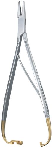 BONIMED 超硬ﾁｯﾌﾟ付持針器 ﾏｯﾁｭｰ 0.5mmﾋﾟｯﾁ 190mm 入数：1