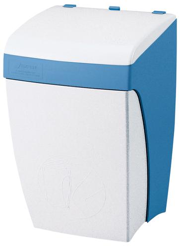 【メーカー直送】ﾌﾟﾗﾑ ﾀﾞｽﾄﾎﾞｯｸｽ 取付ｱﾀｯﾁﾒﾝﾄ付 8ﾘｯﾄﾙ ﾌﾞﾙｰ Aﾀｲﾌﾟ PR-069A 入数：1【代引不可】