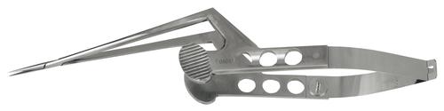 ﾌﾟﾗﾑ 上山式深部用持針器 直 18cm 有効長7cm K-803 入数：1