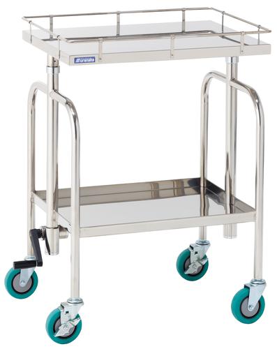 【メーカー直送】ﾌﾟﾗﾑ 昇降式器械卓子 W600×D450×H845～1245mm PR-497 入数：1【代引不可】 247,660円