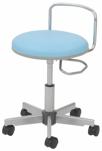 【製造業者直送】ﾌﾟﾗﾑ ﾅｰｽﾁｪｱ 背付 MS-2 ﾘﾝｸﾞ皆無 ﾊﾟｽﾃﾙﾌﾞﾙｰ MS-2 入数：1【代引不可】