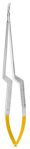 ﾌﾟﾗﾑ 上山式ﾏｲｸﾛ剪刀 ﾊﾞﾖﾈｯﾄﾀｲﾌﾟ 19.5cm 強弯 左手用 K-111-2 入数：1