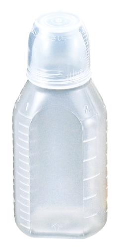 馬野 C型投薬瓶(ｺｯﾌﾟ付) C-100 100ml 滅菌 1-103 入数：200