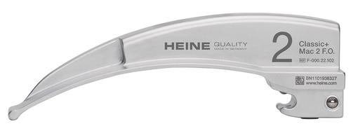HEINE ﾏｯｷﾝﾄｯｼｭ型喉頭鏡ﾌﾞﾚｰﾄﾞ(FOﾒﾀﾙ) 成人用ﾐﾆｻｲｽﾞ 2 F000.22.102 入数：1