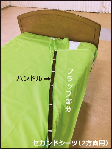 【メーカー直送】体位変換用ｼｰﾂ FSﾛﾝｸﾞ 200×200cm FSL206001 入数：1【代引不可】