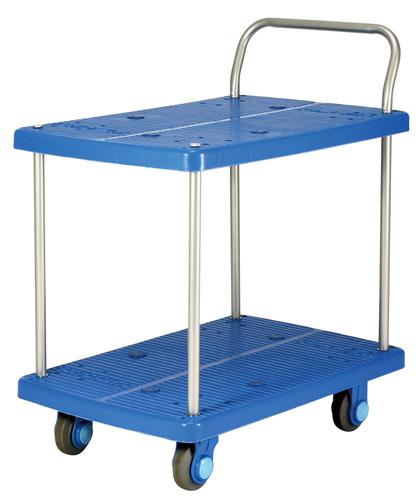 【製造会社直送】静音･軽さ持っていく車150kg(ﾃｰﾌﾞﾙ2段式) PLA150-T2 入数：1【代引不可】