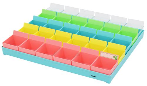 方薬ﾄﾚｰB ﾌﾟﾗｽﾁｯｸ製 30人用 ｶﾗｰ駒付 PT-30B5 入数：1