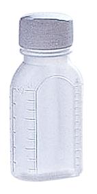 ｹｰｴﾑ PP投薬瓶B型 30ml 滅菌済 本体白 ｷｬｯﾌﾟ白 B-30 入数：500