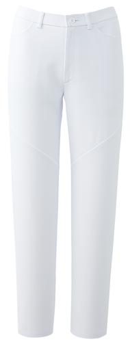 スリムストレートパンツ ホワイト LL HI301-1 入数:1