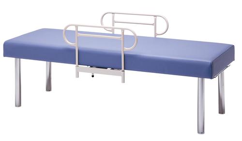 【メーカー直送】ｽｰﾊﾟｰｻｲﾄﾞﾚｰﾙ付診察台 W650×L1800×H500mm ﾗｲﾄﾌﾞﾙｰ DF-SPS 入数：1【代引不可】