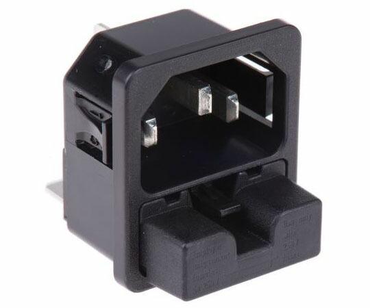 Schurter IEC繋ぎ C14 牡 スナップイン 10A 1箱（50個入） 6220.5315 売りわたすユニット：1箱(50個入) 治療機器-医薬品・コンタクト・介護
