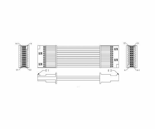 Samtec シリアルケーブルアセンブリ, 127mm SFSDシリーズ SFSD-20-28-H-05.00-DR-NUS 販売単位：1個 4,799円
