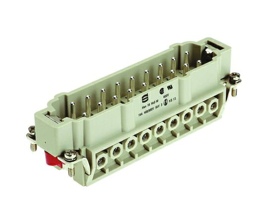Harting ヘビーデューティコネクタ HAN HV E 続きもの 雄 16極 16A 690 V 24 B 09340162601 売りわたすユニット：1個