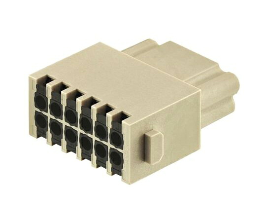 Harting Harting 電源コネクタモジュール Han-Modular シリーズ メス 12極 10A 250 V 1袋（2個入） 09140122732 販売単位：1袋(2個入)