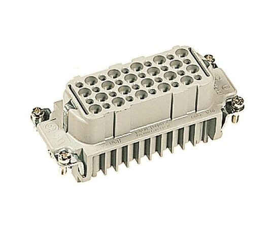 Harting ヘビーデューティコネクタ Han D HMC つづき物 刃針 40極 10A 250 V 16 B 09212403101 売りわたすユニット：1個 医薬品・コンタクト・介護-治療機器
