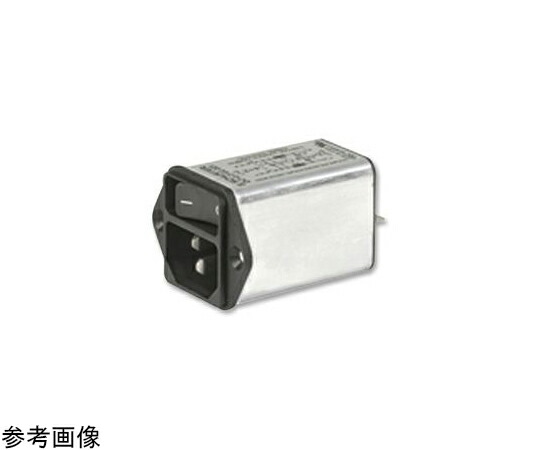 Schurter フィルター INLET 2 ポール スイッチ 2A DC12.2102.001 販売単位：1個